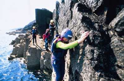 coasteering